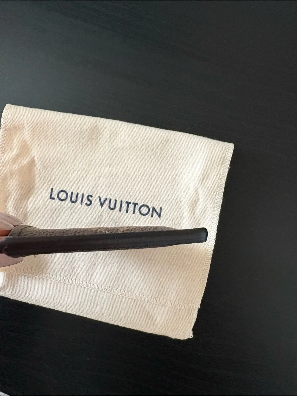 100% Authentic Louis Vuitton Monogram Canvas Card Holder